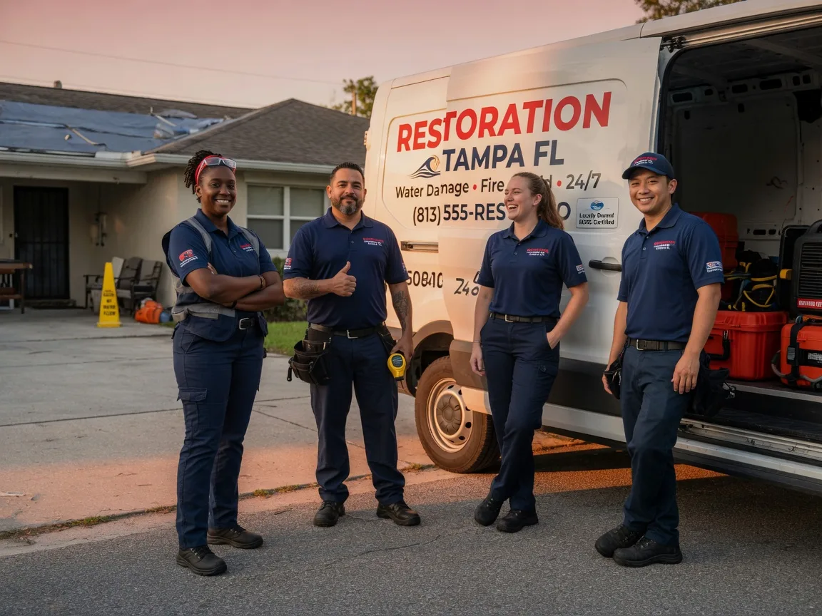 Water Damage Restoration company in Lampasas, TX
